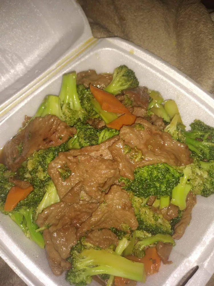 Broccoli with Chicken or Beef