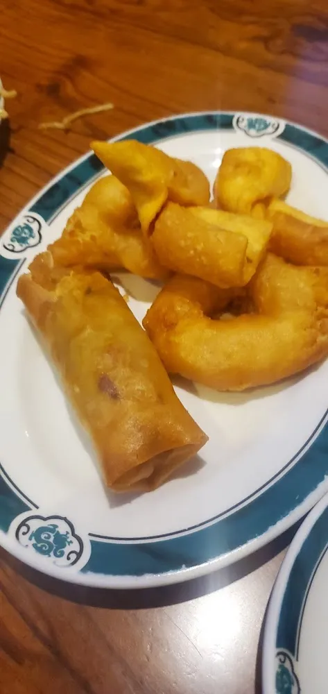 Egg Roll & Sweet & Sour Pork